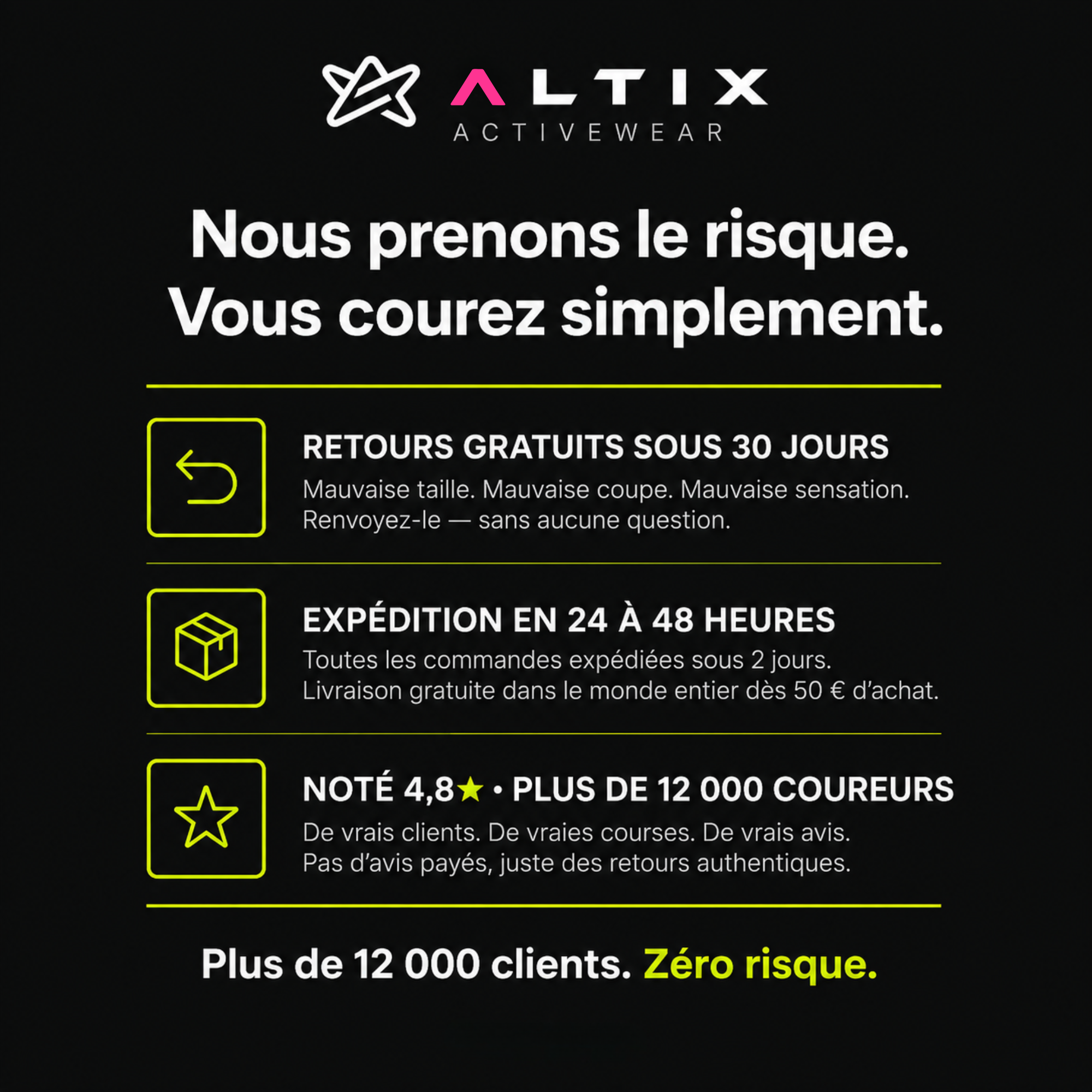 Short de course 4-en-1 ALTIX™
